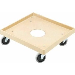 Socle rouleur pour casier 50x50cm