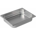 Bac gastronorme plein inox GN 1/2 profondeur 10 cm