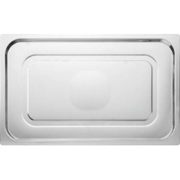 Couvercle inox GN 1/2 sans poignée