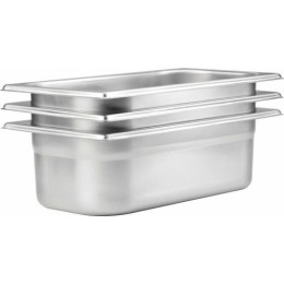 Bac inox GN 1/3 P. 4 cm