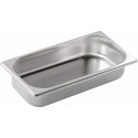 Bac gastronorme plein inox GN 1/3 profondeur 10 cm