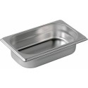 Bac gastronorme plein inox GN 1/4 profondeur 10 cm