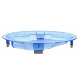 Assiette antidérapante bleu /12