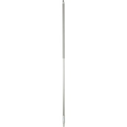 Manche à passage d'eau aluminium blanc 154 cm