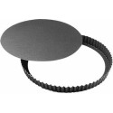 Tourtière cannelée ronde à fond amovible antiadhérent ø 24 cm