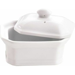 Gîte rectangulaire porcelaine 11,5 cl - par 6