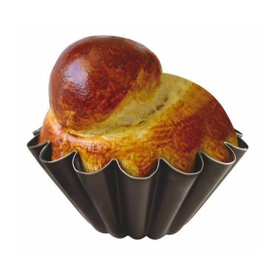 Moule à brioche anti-adh ø 24 cm