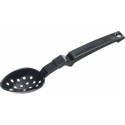Cuillère de service noire perforée copolyester 32 cm