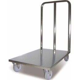 Chariot de manutention inox
