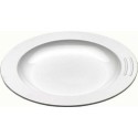 Assiette demi-creuse copolyester blanche ø 18 cm - par 6