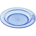 Assiette demi-creuse copolyester bleue ø 18 cm - par 6