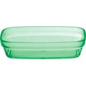 Ravier rectangulaire copolyester vert 32 cl - par 6