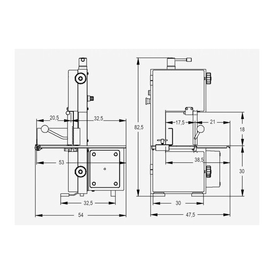 Scie à os ST200 N1- 230 V