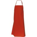 Tablier imperméable souple polyuréthane rouge 115 x 90 cm