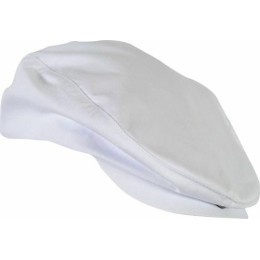 Casquette de boucher blanche polycoton - par 10
