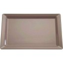 Plat pure color taupe GN 1/2 32,5 x 26,5 cm