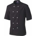 Veste polycoton manches courtes noire M