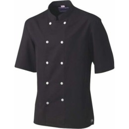 Veste polycoton manches courtes noire XXL