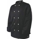 Veste polycoton manches longues noire L