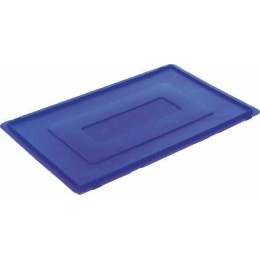 Couvercle pour bac à viande E2 bleu 38L
