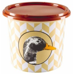 Pot à rillettes canard PP grès 50cl /250