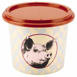 Pot à rillettes porc PP grès 50 cl - par 250