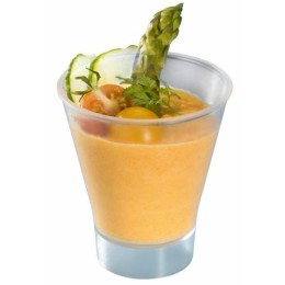 Verrine cristal en plastique, 13cl