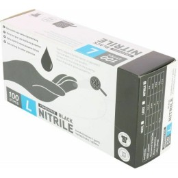 Gant nitrile noir L - par 100