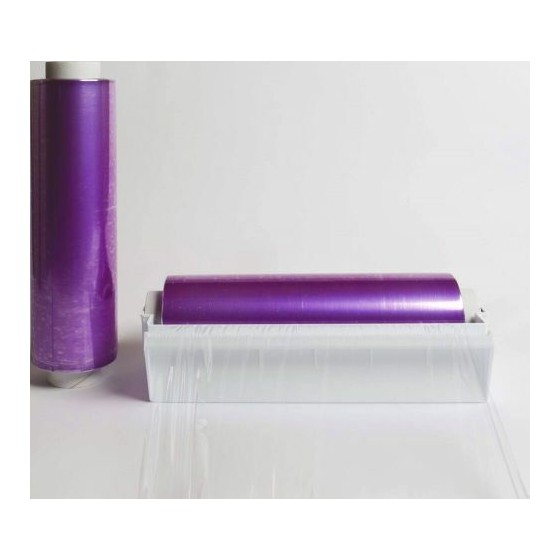 Film étirable kitnet 30 cm x 500 m + dévidoir - par 2 Film étirable kitnet 30 cm x 500 m + dévidoir - par 2