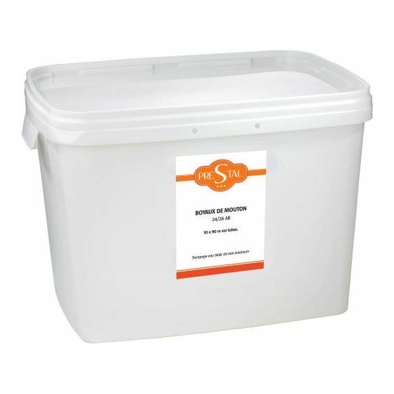 Boyau de mouton sur tube Prestal 24/26 90 m - par 10 Boyau de mouton sur tube Prestal 24/26 90 m - par 10