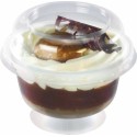 Coupe à dessert PP et couvercle APET 20 cl - par 20
