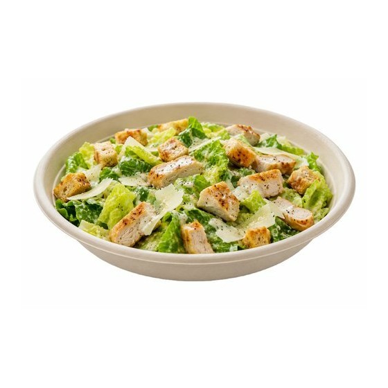 Saladier bagasse rond 75 cl 21cm - par 75