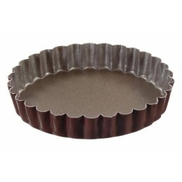 Moule à tartelette cannelée anti-adh ø12cm /6