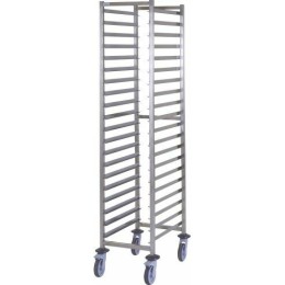 Échelle inox 20 niveaux GN 1/1 avec freins