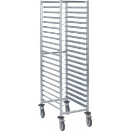Échelle inox 20 niveaux 60 x 40 cm