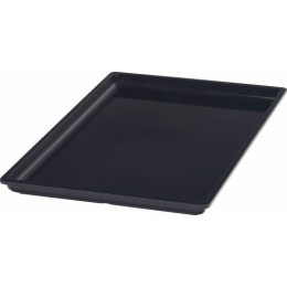 Bac mélamine Vestah GN 1/1 h. 3 cm noir