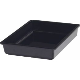 VESTAH PLATEAU DE SERVICE MELAMINE NOIR 60X40