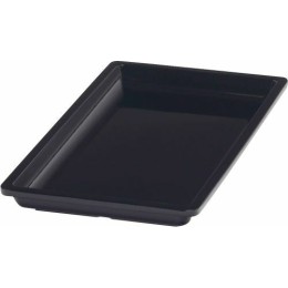 Bac mélamine Vestah GN 1/3 h. 3 cm noir