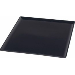 Plat mélamine noir Vestah GN 1/1 H. 1,2 cm