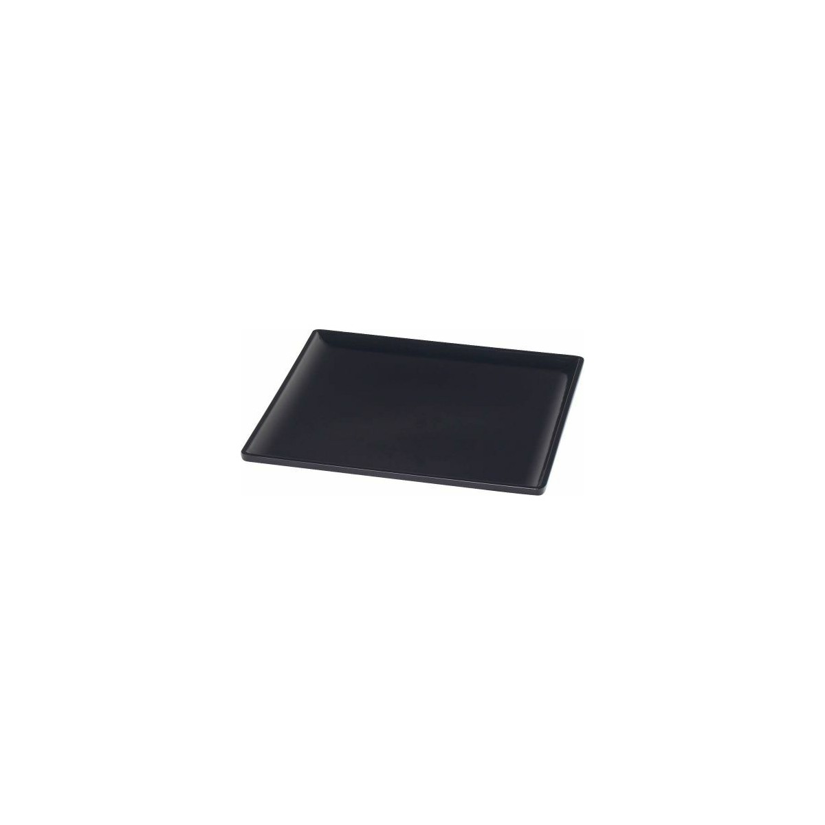 Plateau en mélamine APS Pure noir GN1/2