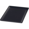 Plat mélamine noir Vestah GN 1/3 H. 1,2 cm