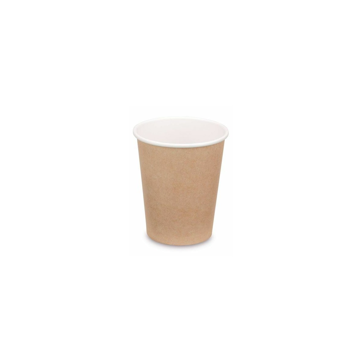 Gobelet à café carton 12cl blanc par 50