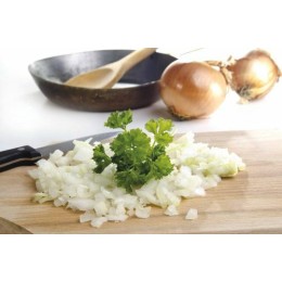 Oignon blanc en lanières, sac de 1 kg
