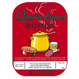 QUATRE EPICES BOVIDA POT DE 350 G