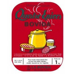 Quatre épices Bovida - par 1 kg