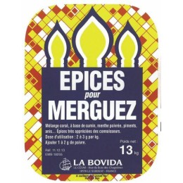 Épices à merguez - par 1 kg