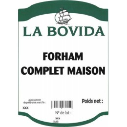 Forham complet maison 10 kg