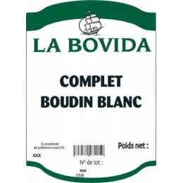 Complet boudin blanc - par 2 kg