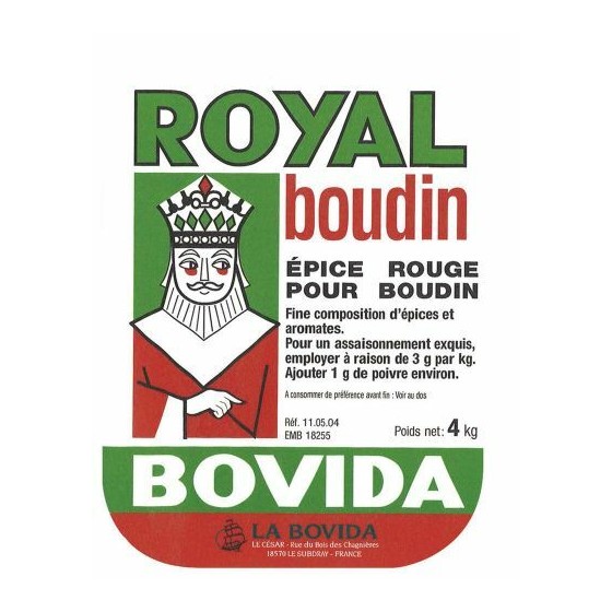 Épices Royal Boudin 1 kg