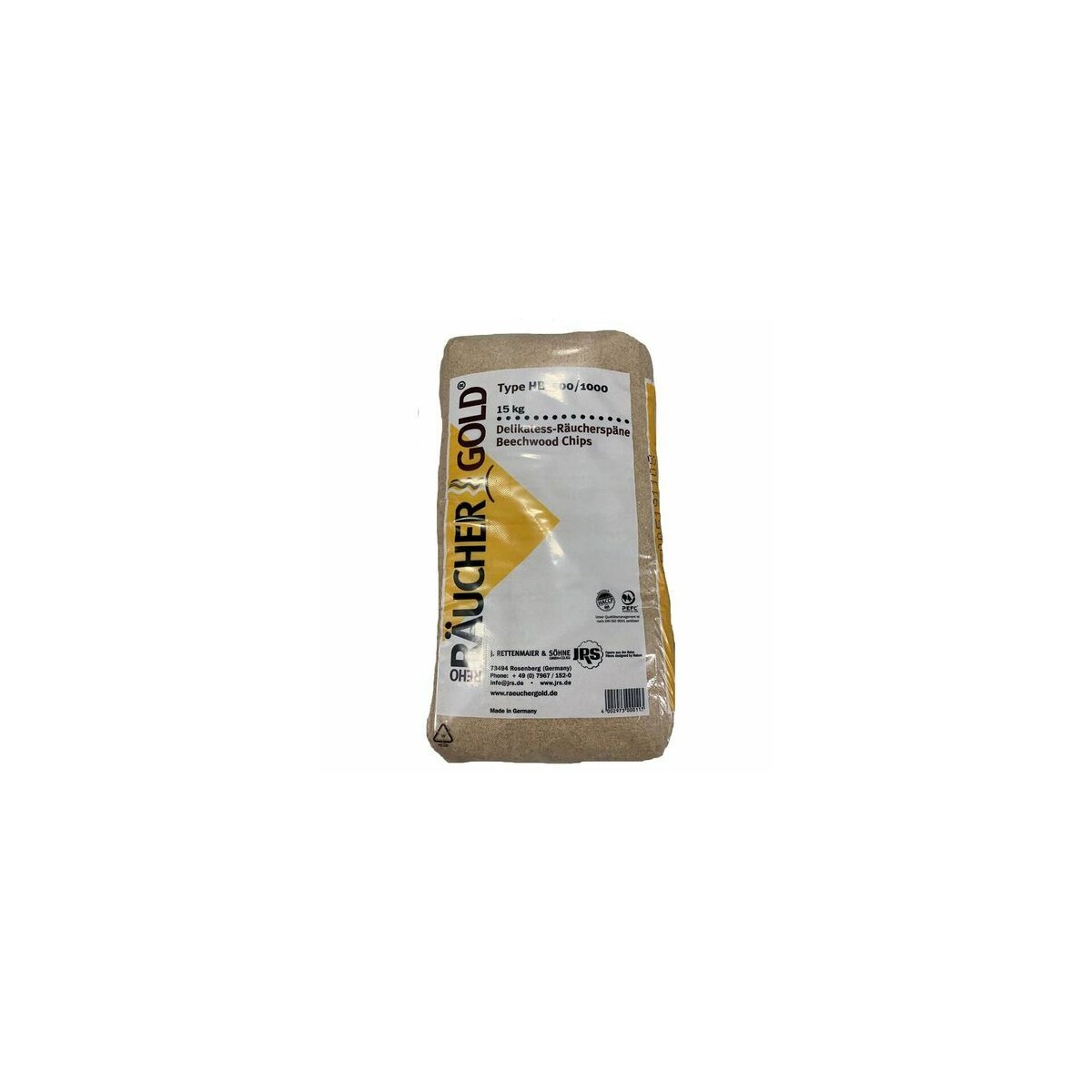 PEGANE Sciure De Hêtre Pour Fumoir - 15 Kg - Bois Idéal Pour Fumage